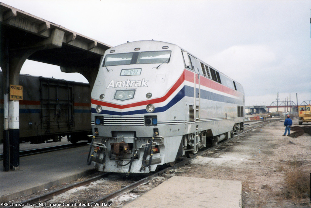 Amtrak P40DC 812